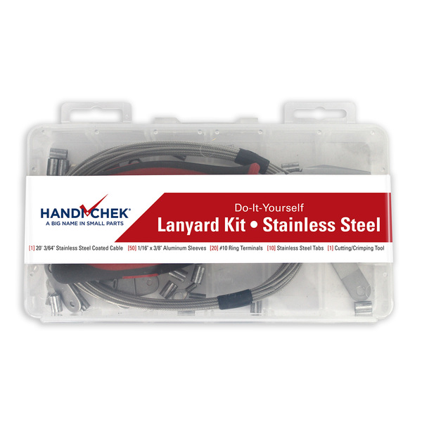 Handi-Chek Kit Lanyard, Steel DISP-LANYARDSS